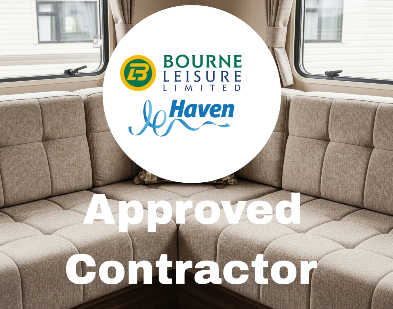 caravan re upholstery
Haven approved upholsterers